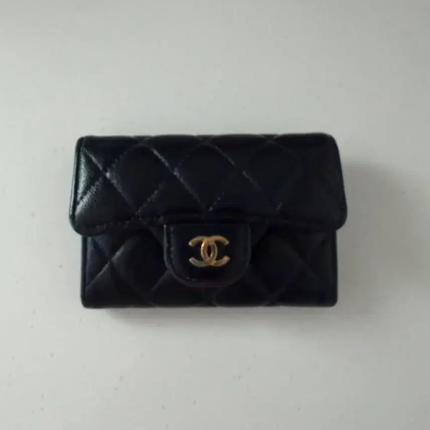 [BUNJANG] Chanel Classic Card Holder Black GHW / 샤넬 클래식 카드지갑 블랙 금장