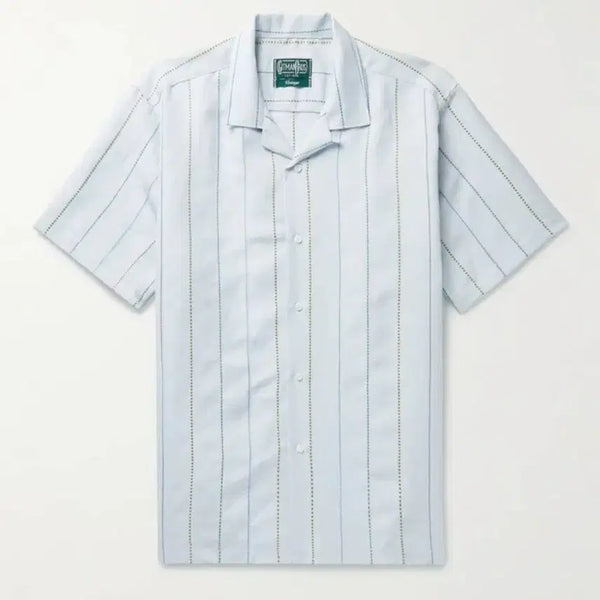 [BUNJANG] Gitman Vintage Open Collar Short Sleeve Shirt L / 깃먼빈티지 오픈카라 셔츠 L
