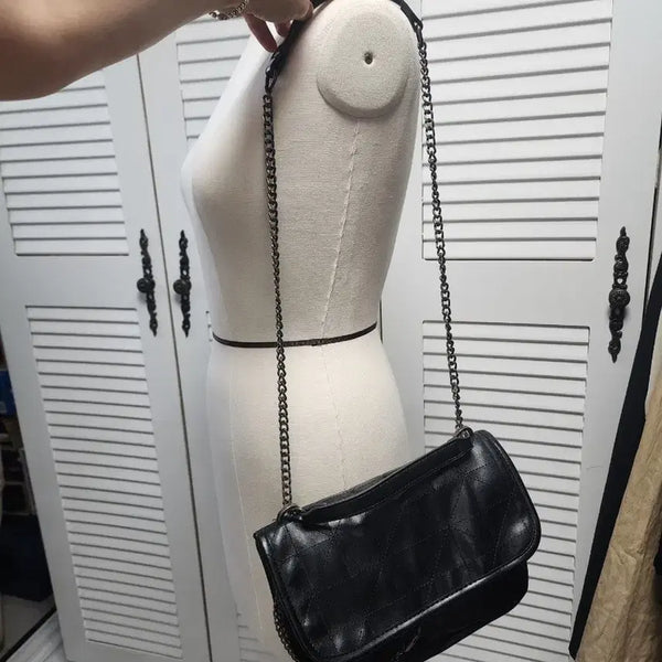 [BUNJANG] Zara Lambskin Leather Shoulder Bag / 자라 양가죽 백