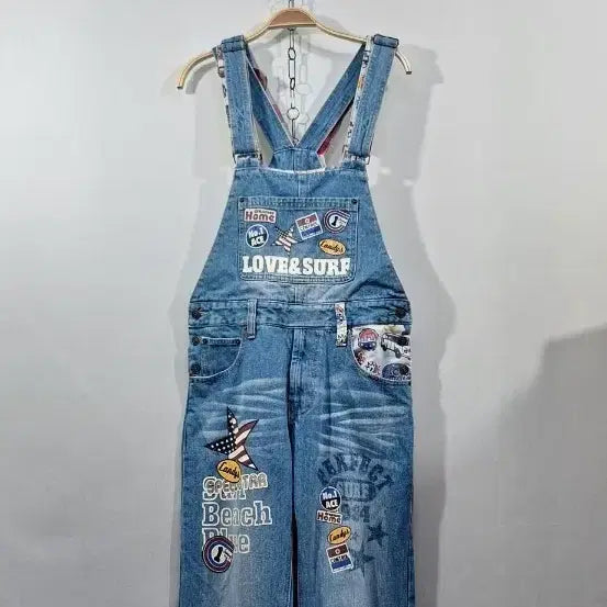 [BUNJANG] Japanese Brand Denim Overalls - Size S / 27-28 멜빵 청바지 여자청바지