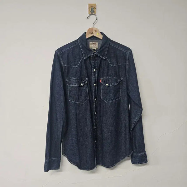 [BUNJANG] Levi's Western Denim Shirt (F38) / [M] 리바이스 청남방 웨스턴 데님셔츠 (F38)
