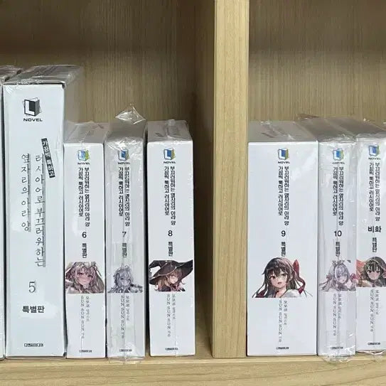 [BUNJANG] My Clueless First Friend Arisugawa Anya Sealed Light Novel Set / 가끔씩 툭하고 러시아어로 부끄러워하는 옆자리의 아랴 양 미개봉 판매
