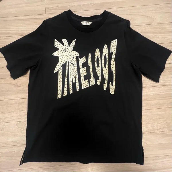 [BUNJANG] TIME 1993 Black T-Shirt / 타임 1993 티셔츠 블랙