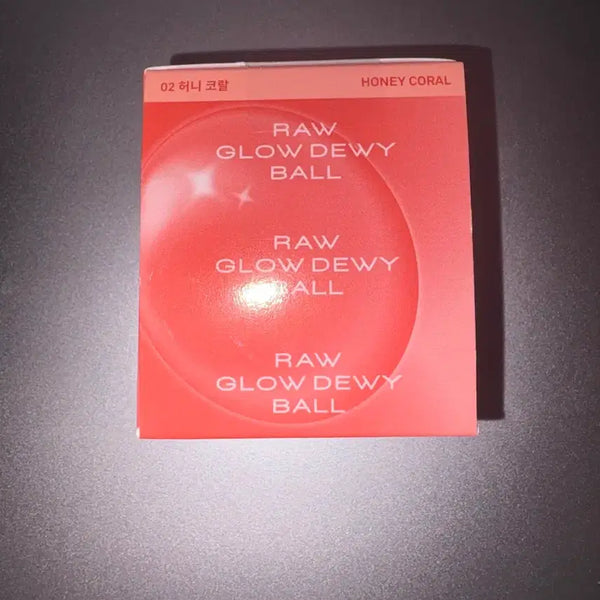 [BUNJANG] hince Rouge Glow Dewey Ball 02 Honey Coral / 힌스 로 글로우 듀이볼 02허니코랄 (새제품)