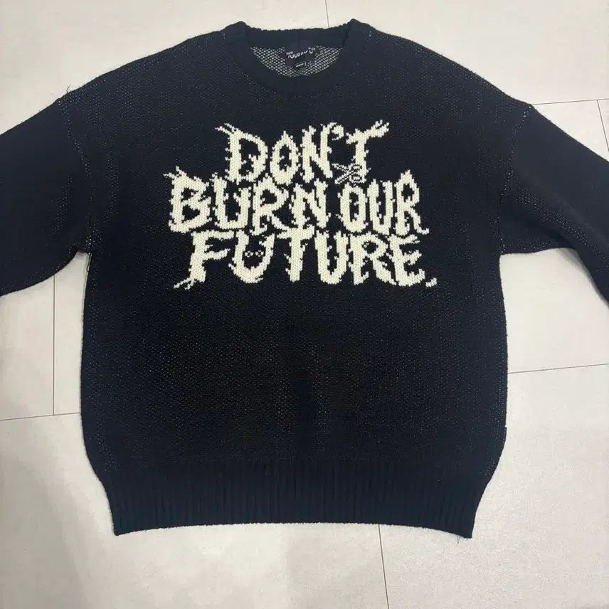 [BUNJANG] AJO BY AJO DBOF Knit Sweater / [L]아조바이아조 DBOF 니트 스웨터