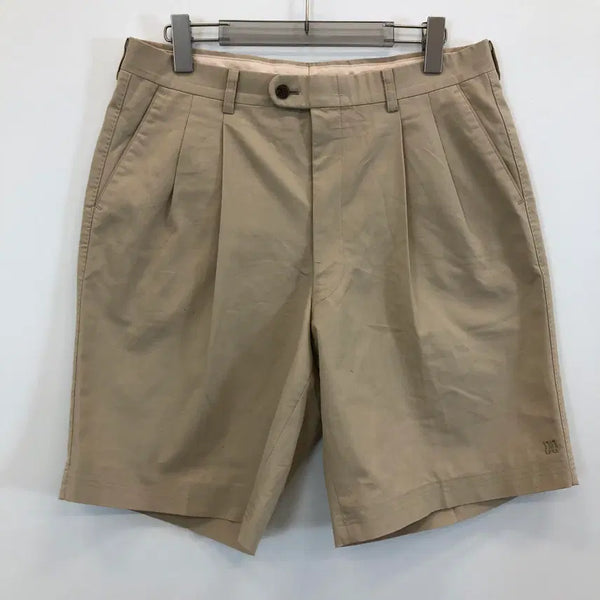 [BUNJANG] Daks JPN Two-Tuck Bermuda Shorts Beige 32 Inch / 닥스 JPN 투턱 버뮤다쇼츠 32 인치