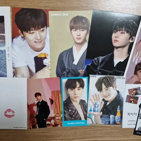 [BUNJANG] Hwang Minhyun Photobook Postcard Four-Cut Set / 황민현 포토북 엽서 네컷 등 일괄