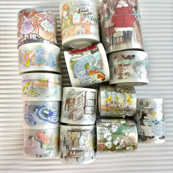 [BUNJANG] Taiwan PET Washi Tape Bundle Set (Pion, Dodolulu, Ours) / 해외 대만 pet통마테 일괄 판매(pion피온,dodolulu,ours