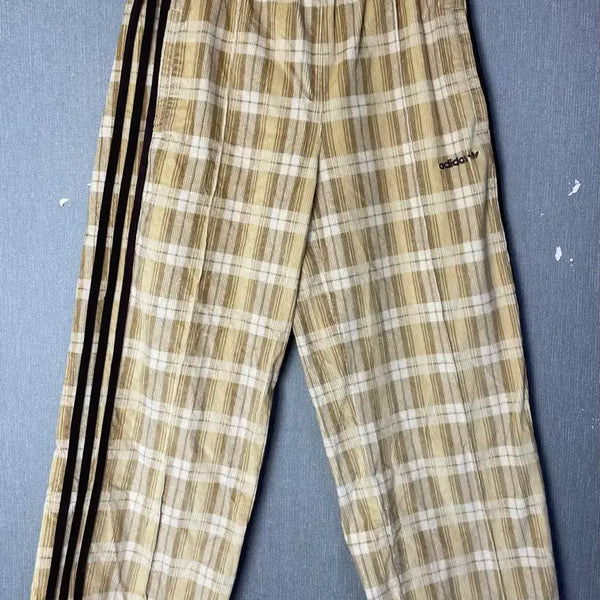 [BUNJANG] Adidas x Song For The Mute Check Track Pants M / [M] 아디다스& 송 포 더 뮤트 체크 트랙 팬츠