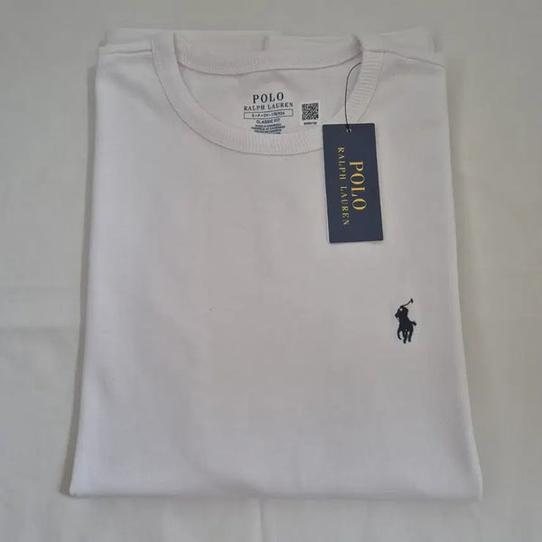[BUNJANG] Polo Ralph Lauren Heavyweight Jersey Short Sleeve T-Shirt White S / 폴로 랄프로렌 헤비웨이트 저지 반팔 화이트 S사이즈 새상품