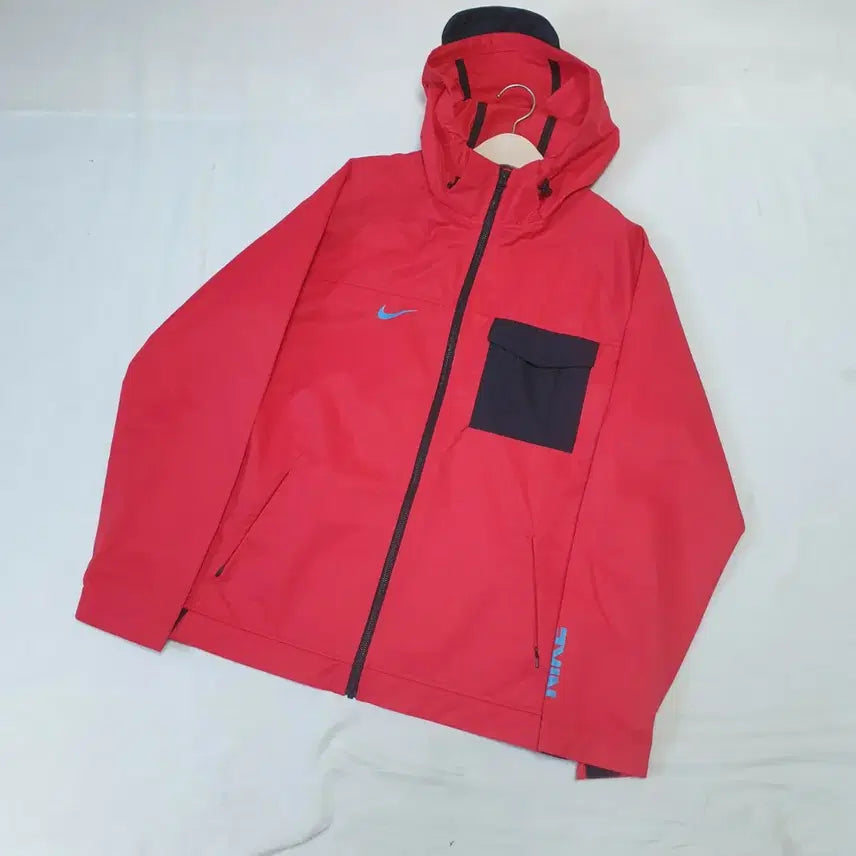 [BUNJANG] Nike Red Windbreaker Jacket XL / 나이키 바람막이 자켓 레드
