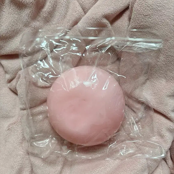 [BUNJANG] Baby Pink Hobbang Mallangi Squishy Toy / 베이비핑크 호빵 말랑이(완전 물처럼 말랑해요)