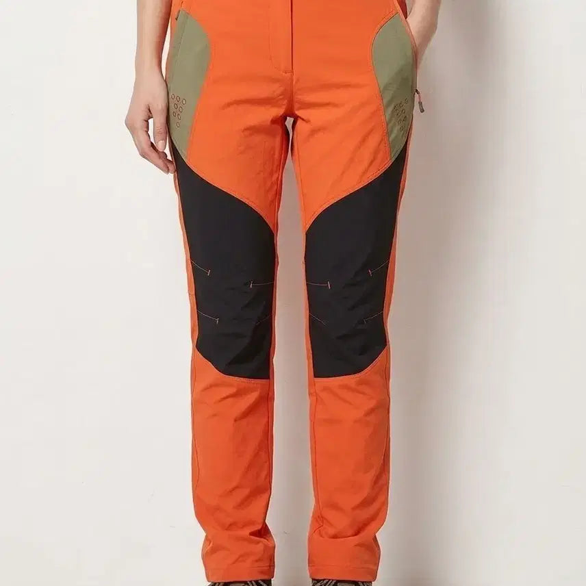 [BUNJANG] Women's Spring/Summer Hiking Pants - Orange Two-Tone Color / 28~29/새상품/봄여름 등산바지 오렌지투톤컬러