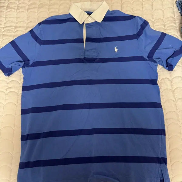 [BUNJANG] Polo Ralph Lauren Rugby T-Shirt / 폴로 랄프로렌 럭비 반팔티 M 큐알정품