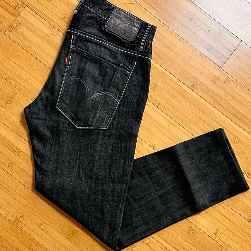 [BUNJANG] Levi's Black Denim Pants W33 L30 / 리바이스 블랙진 데님팬츠 W33 L30