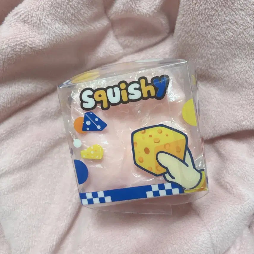 [BUNJANG] Pink Squishy Slimey (New, Unsealed) / 핑크 말랑치즈 슬랑이(새제품 미개봉)