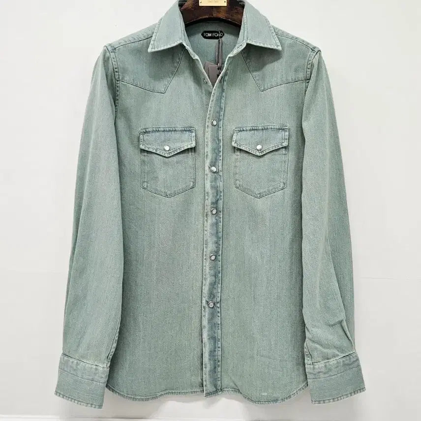 [BUNJANG] Tom Ford Western Denim Shirt / [새상품] 톰포드 웨스턴 데님셔츠