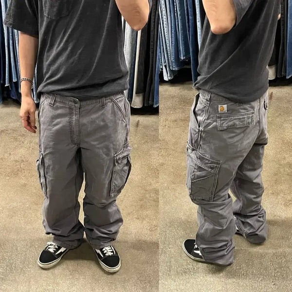 [BUNJANG] Carhartt Cargo Work Pants Gravel / Carhartt 카고 워크 팬츠 (35)