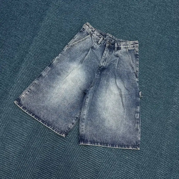 [BUNJANG] Dimitri Black Carpenter Blue Shorts / [0] 디미트리블랙 카펜더 청 반바지 만원샵