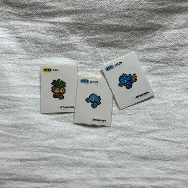 [BUNJANG] Pokemon Pixel Stickers / 포켓몬 픽셀 띠부씰