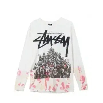 [BUNJANG] Stussy Beach Mob Tie-Dye Longsleeve T-Shirt L / Stussy beach mob tiedie longsleeve