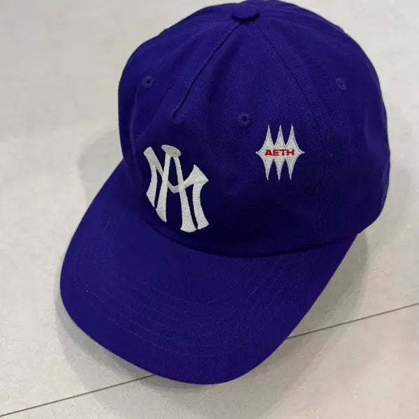 [BUNJANG] Aftermath x Ath Purple Trucker Ball Cap / 애프터매스x 애쓰 퍼플 트러커 볼캡