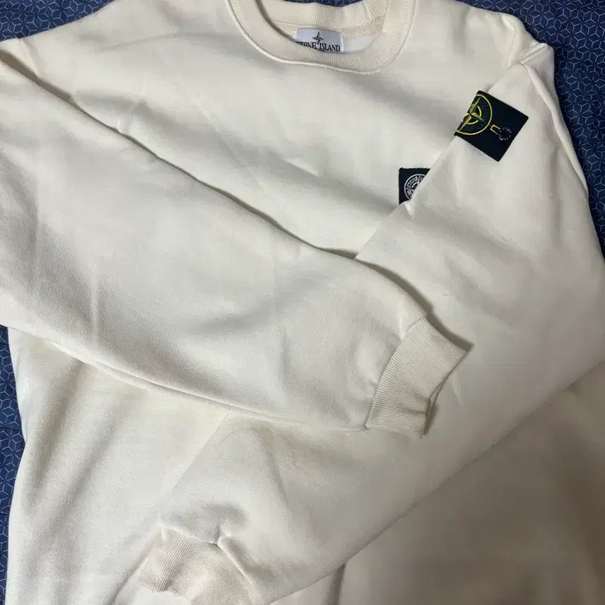 [BUNJANG] Stone Island Ivory Sweatshirt / 스톤아일랜드 아이보리 맨투맨 판매합니다.