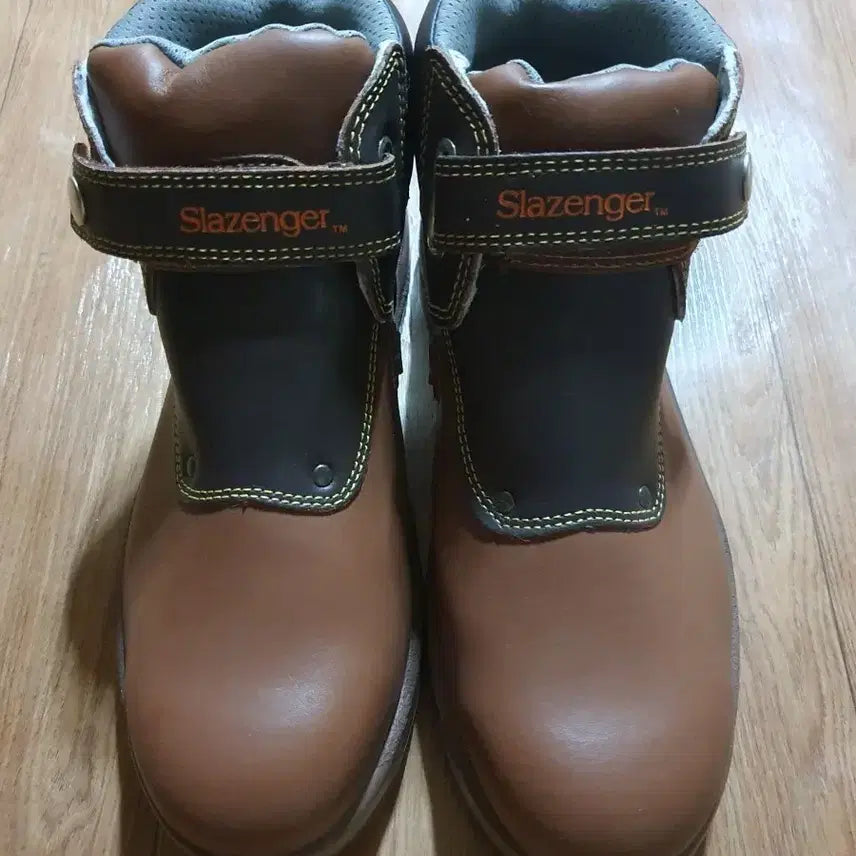 [BUNJANG] Slazenger Brown Safety Boots Size 275 / 슬레진저 안전화 갈색 275 새거에요