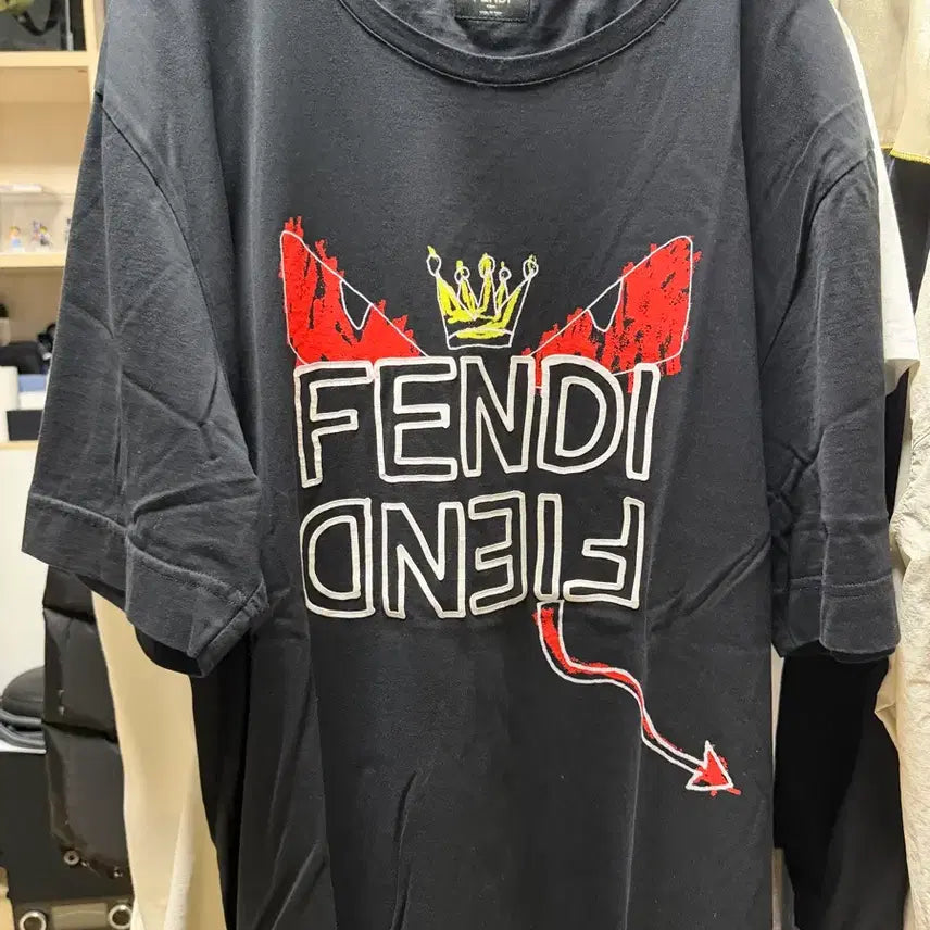 [BUNJANG] Fendi Short Sleeve T-Shirt XL / 펜디 반팔 xl
