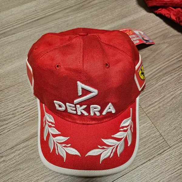 [BUNJANG] Michael Schumacher Ferrari Official Cap Unused / f1 미하엘 슈마허 페라리 정품 모자 미사용 제품