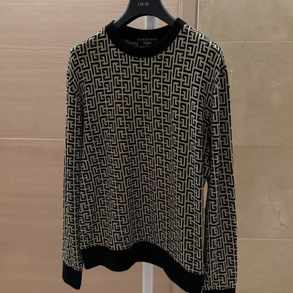 [BUNJANG] Balmain Men's Knit Sweater / 발망 남성 니트