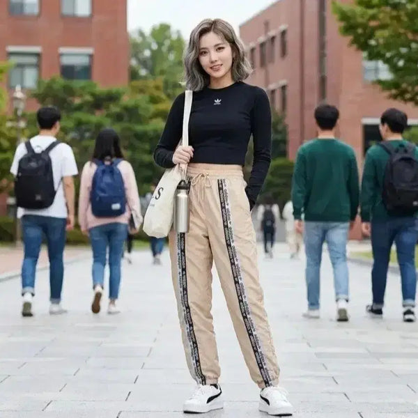 [BUNJANG] Adidas Jogger Pants Women's L / (무료배송)아디다스 조거팬츠 여 L