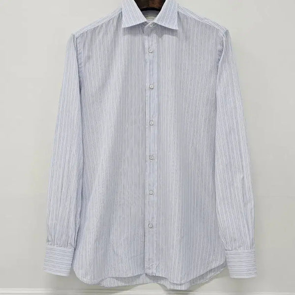 [BUNJANG] Brioni Striped Summer Shirt / 브리오니 스트라이프 섬머셔츠
