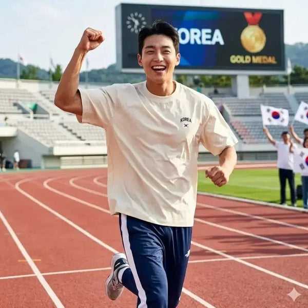 [BUNJANG] Men's Functional T-Shirt 100 / (무료배송)KOREA 코리아 기능성 티셔츠 남 100