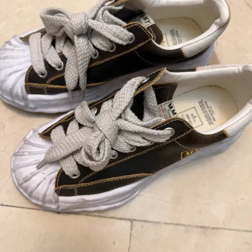 [BUNJANG] Mihara Yasuhiro Blakey Leather Sneakers / 미하라 야스히로 블레이키 레더 41
