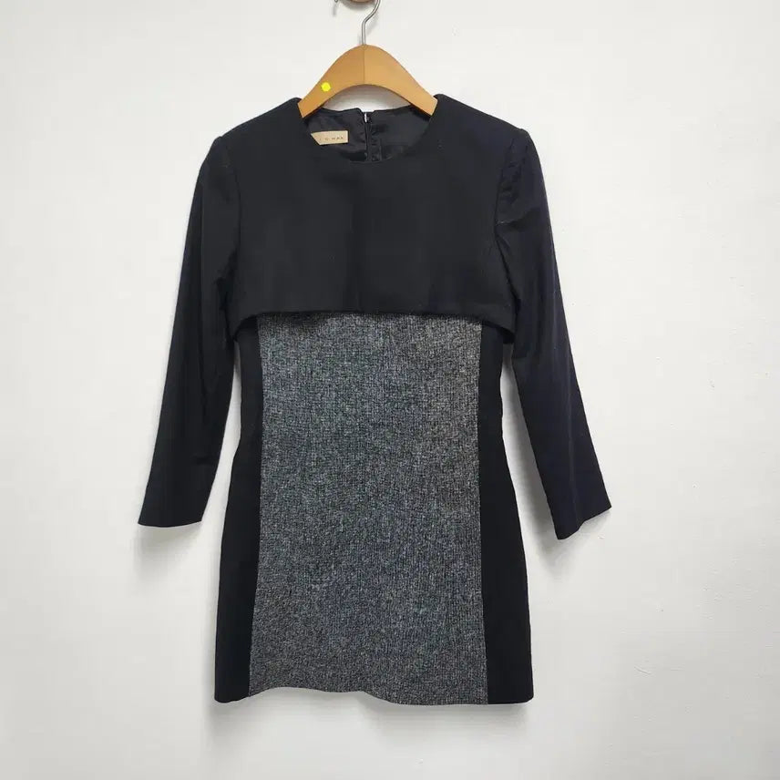 [BUNJANG] Misha Colorblock Dress / 미샤 배색 원피스