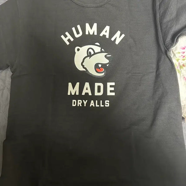 [BUNJANG] Human Made Short Sleeve T-Shirt Black XL / (새제품) 휴먼메이드 반팔티 블랙 XL 팔아요