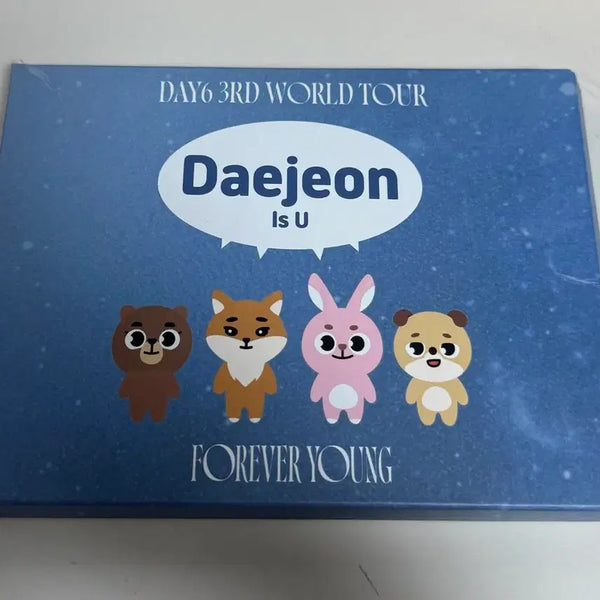 [BUNJANG] Day6 Daejeon First Concert Forever Young Entrance Kit / 데이식스 대전 첫콘 포에버영 입장키트