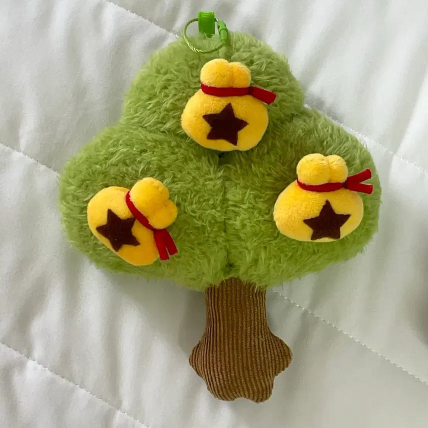 [BUNJANG] Animal Crossing Bell Tree Plush Keychain & Magnet Set / 동숲 모동숲 벨 나무 인형 키링 마그넷