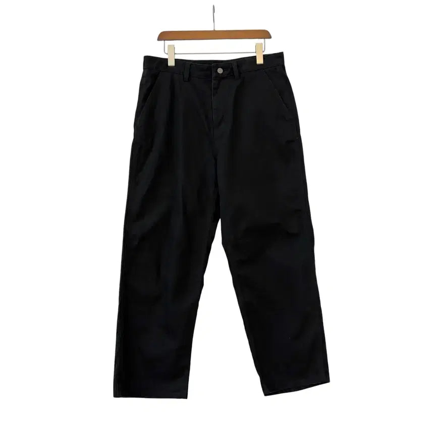 [BUNJANG] MUDIDI Canvas Regular Fit Work Pants Black 32 / 무탠다드 캔버스 레귤러 핏 워크 팬츠 블랙 32 정품