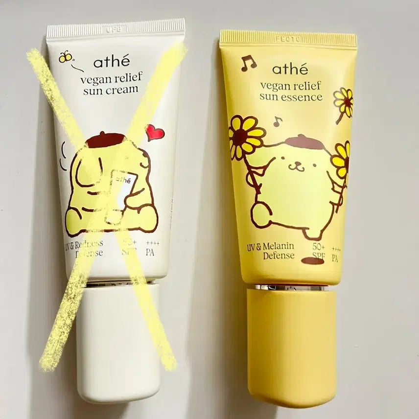 [BUNJANG] A THÉ Vegan Relief Sun Essence 50ml / 아떼 비건 릴리프 선 에센스  50ml