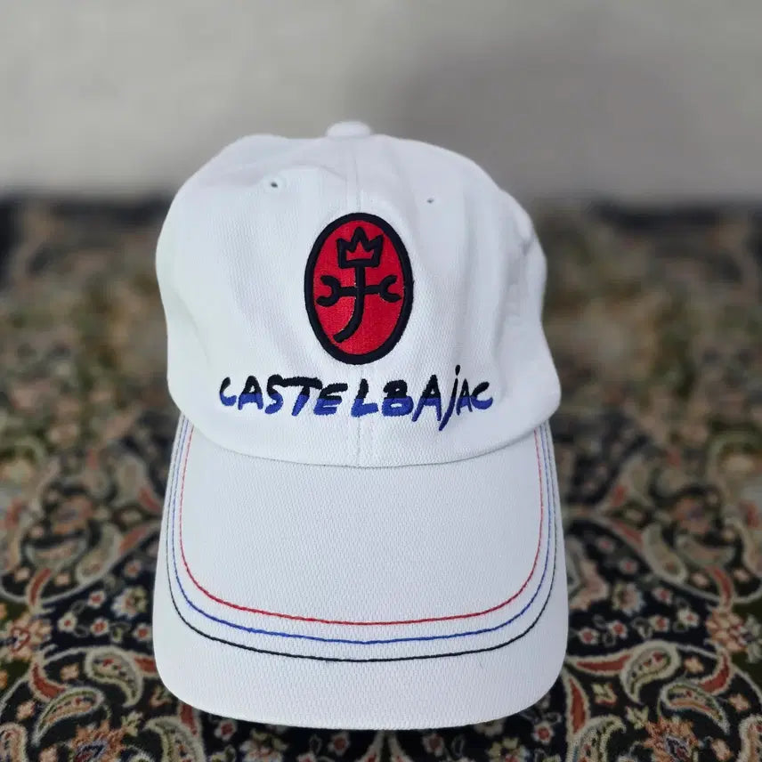 [BUNJANG] Castelbajac Logo Golf Cap Hat / CASTELBAJAC 까스텔바작 로고 골프 캡 모자