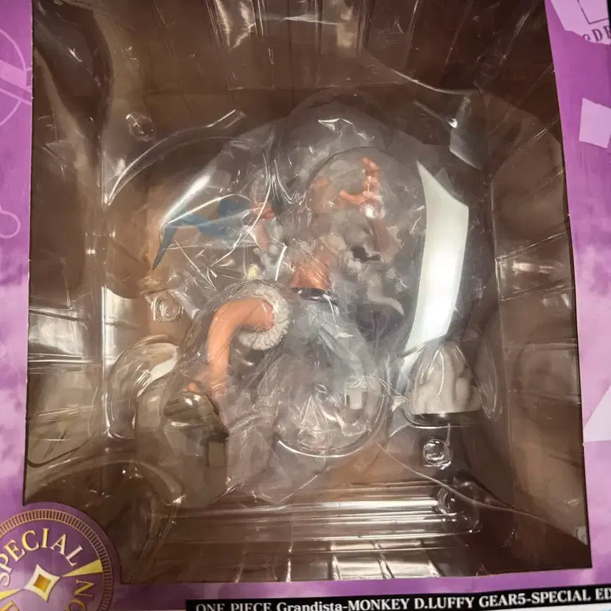 [BUNJANG] Grandista One Piece Luffy Gear 5 Lightning Special Edition Figure / 그란디스타 원피스 루피 스페셜 에디션 기어 5 번개 피규어