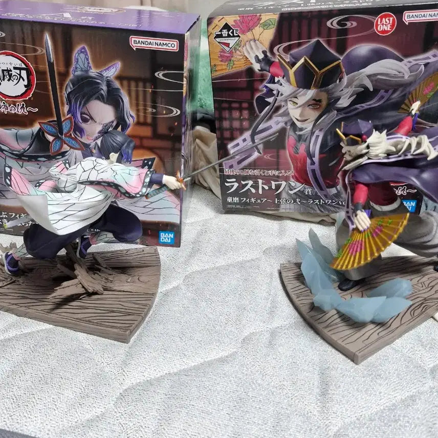 [BUNJANG] Demon Slayer: Kimetsu no Yaiba Doma & Shinobu A-Prize Figures Bundle / 귀멸의 칼날 피규어 라스트원도우마,시노부 a상
