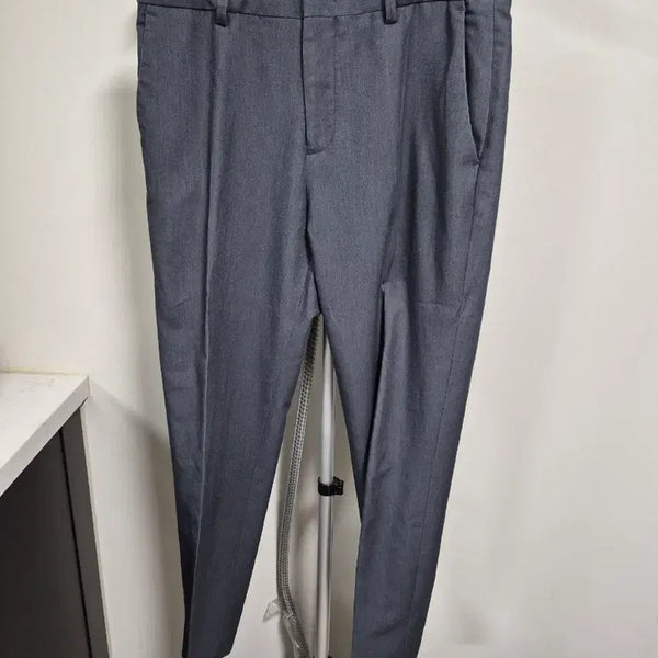 [BUNJANG] Men's Charcoal Gray Dress Pants Slacks / 남자 정장 바지 짙은 그레이