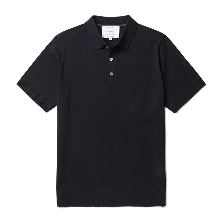 [BUNJANG] Henry Cotton Hanji Rippley Knit Black Size 115 / (상태좋음)헨리코튼 한지 리플리 니트(블랙)115