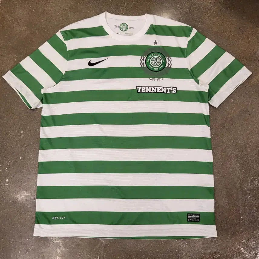 [BUNJANG] Nike Celtic FC 125th Anniversary Soccer Jersey (Size L) / 12s 나이키 셀틱FC 125주년 축구유니폼
