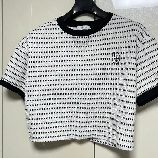 [BUNJANG] 8 Seconds Crop Knit Short Sleeve / 에잇세컨즈 크롭 니트 반팔