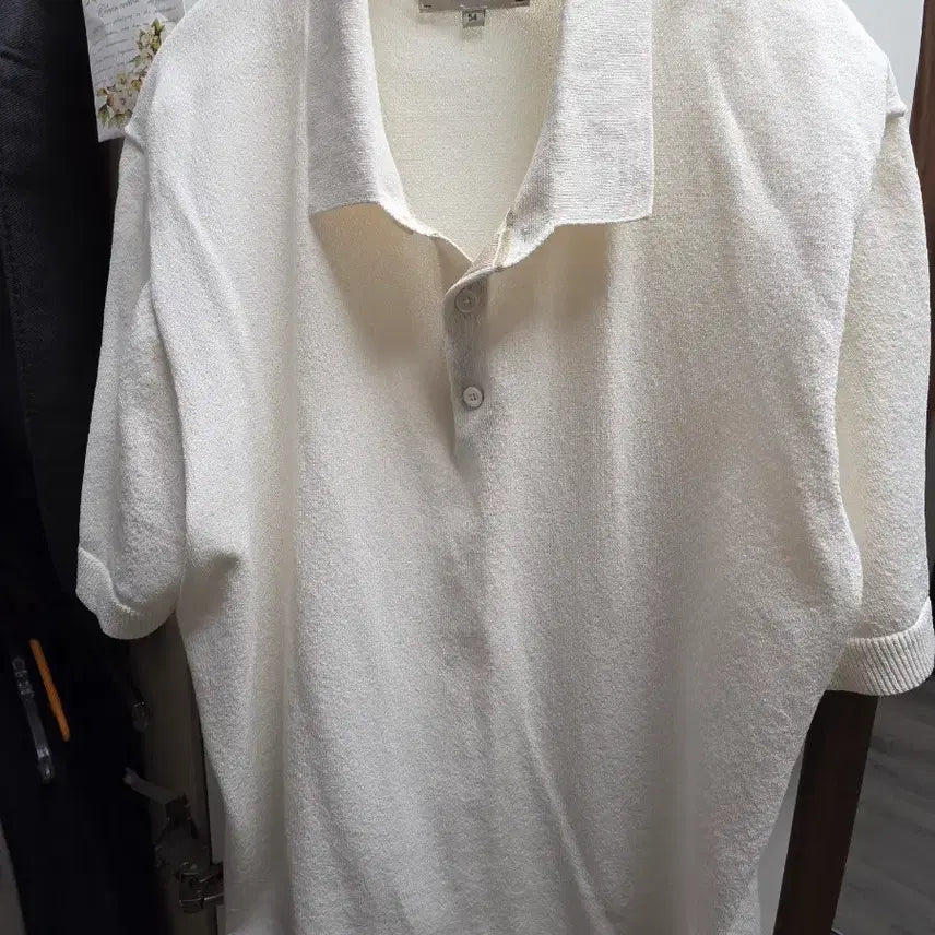 [BUNJANG] Henry Cotton's Hanji Ripple Knit Cream 115 / (상태좋음)헨리코튼 한지 리플리 니트(115)크림