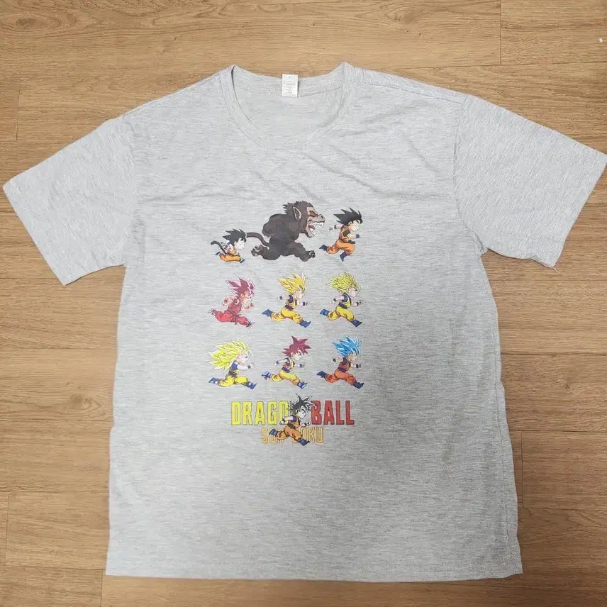 [BUNJANG] Dragon Ball Son Goku Short Sleeve T-Shirt L / 드래곤볼 손오공 반팔티 L 새상품 팝니다